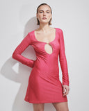 ANASTACIA LUREX FUCSIA