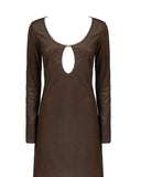 ANASTACIA LUREX MARRONE