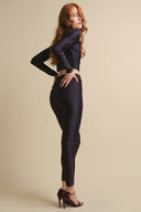 EMILY LEGGINGS STRASS NERO