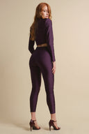 EMILY LEGGINGS STRASS VIOLA
