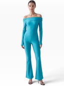 DAFNE JUMPSUIT LYCRA LUCIDA CELESTE