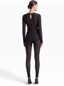 FRIDA JUMPSUIT MERLETTO NERO