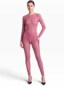 FRIDA JUMPSUIT MERLETTO ROSA ANTICO