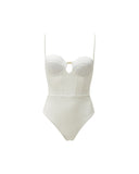 RIHANNA LYCRA LUCIDA BIANCO