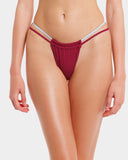 DANA SLIP BORDATO PRUGNA