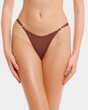 ALMA SLIP MICROFIBRA MARRONE