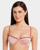 TOP ESTER VELLUTO ROSA