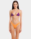 SLIP DORA  MICROFIBRA  ARANCIO