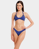 SLIP DORA  MICROFIBRA BLU