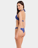 SLIP DORA  MICROFIBRA BLU