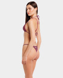 ALMA SLIP LUREX PRUGNA