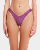 DORA SLIP LUREX VIOLA