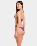 DORA SLIP LUREX VIOLA