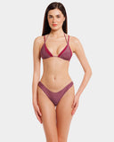 DORA SLIP LUREX PRUGNA