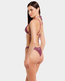 DORA SLIP LUREX PRUGNA