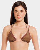 MIRTE TOP LUREX  MARRONE